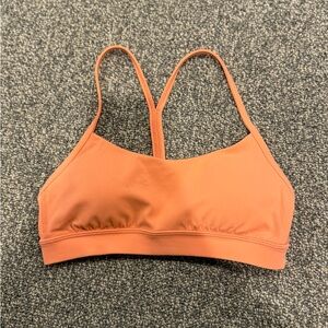 Lululemon Athletica Orange Sports Bra